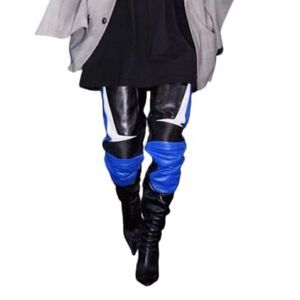 Faux Leather Motocross‎ Thigh High Boot (New) Size 8/39